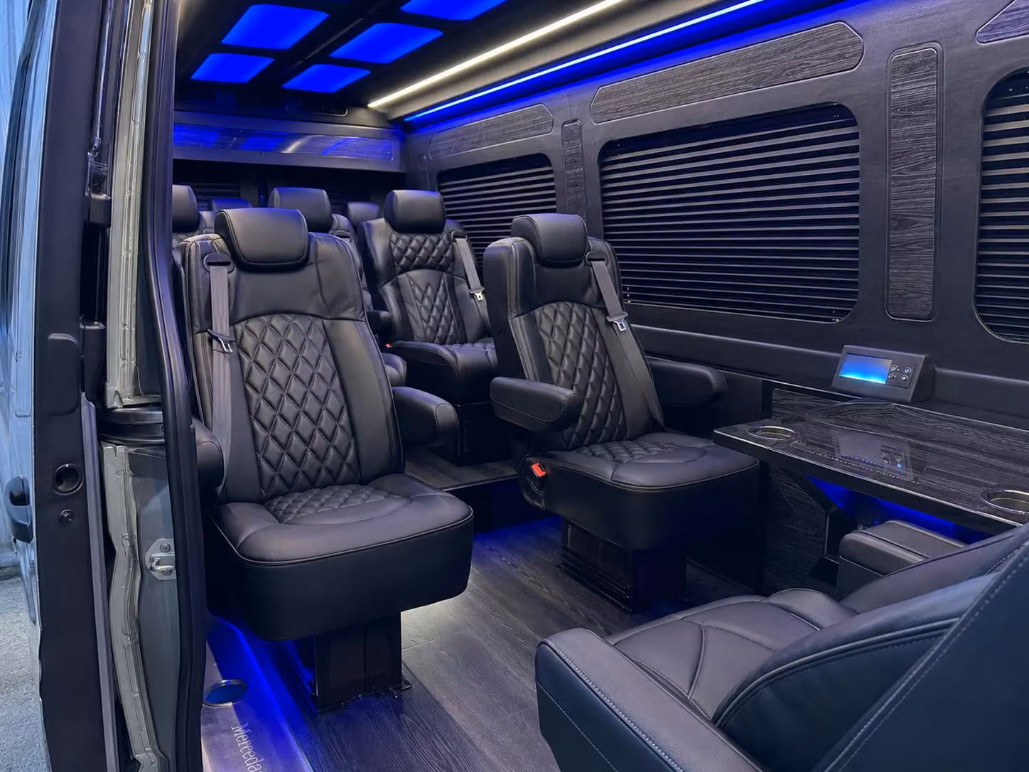 sprinter van transportation for groups and events across grand rapids