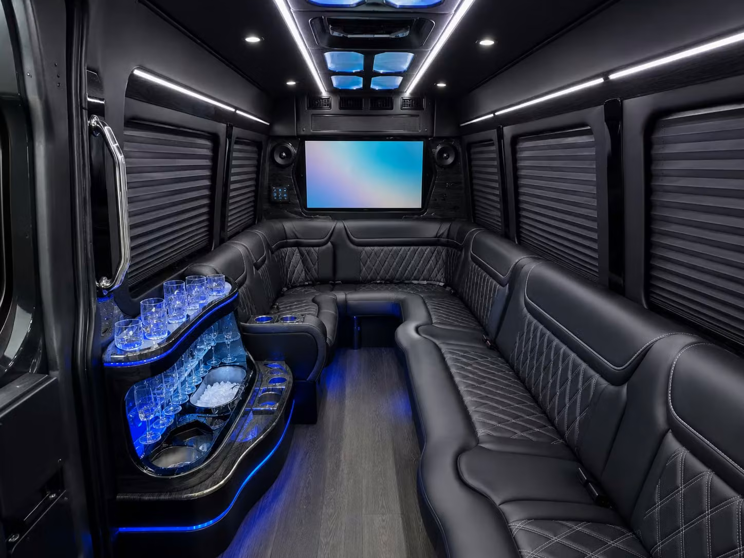 sprinter vans for intimate grand rapids prom groups who want style without the size
